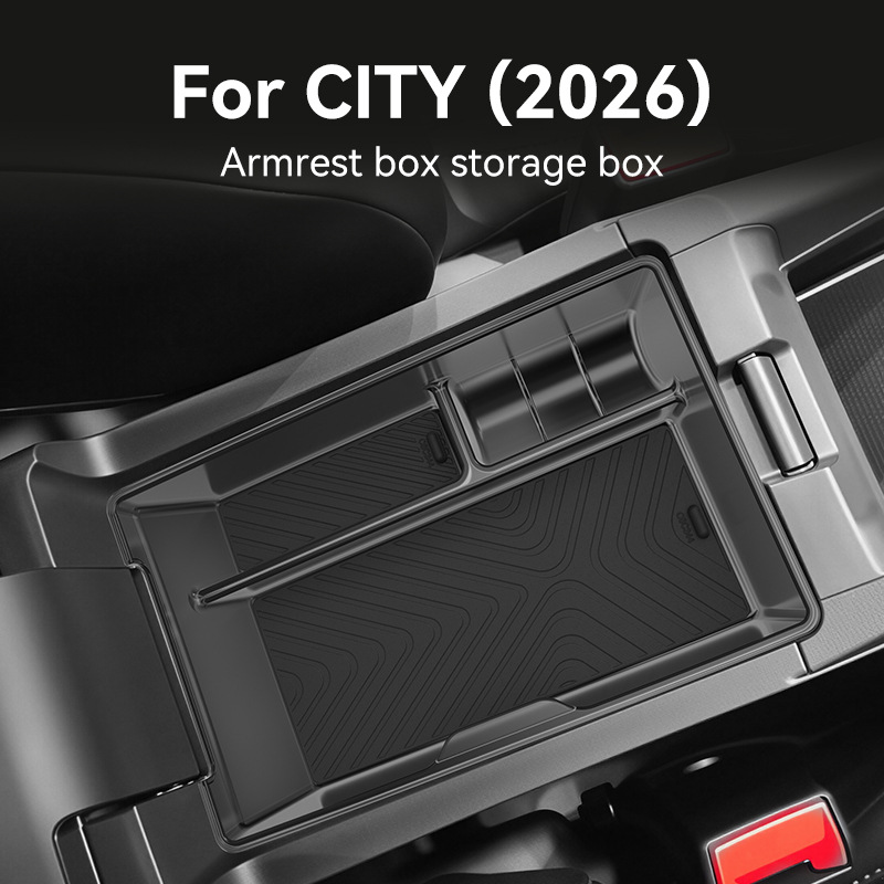 Tech Car Accessories - Armsteun opbergbox organizer voor de middenconsole