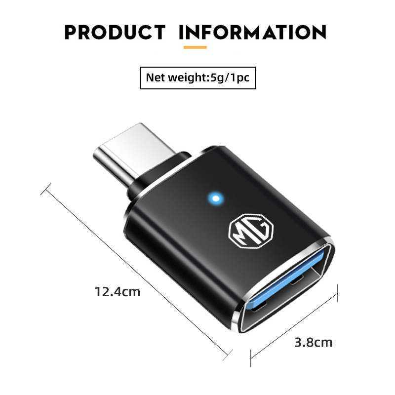 Auto LED Type C Naar USB 3.0 A - Tech Car Accessories recensie en prijs