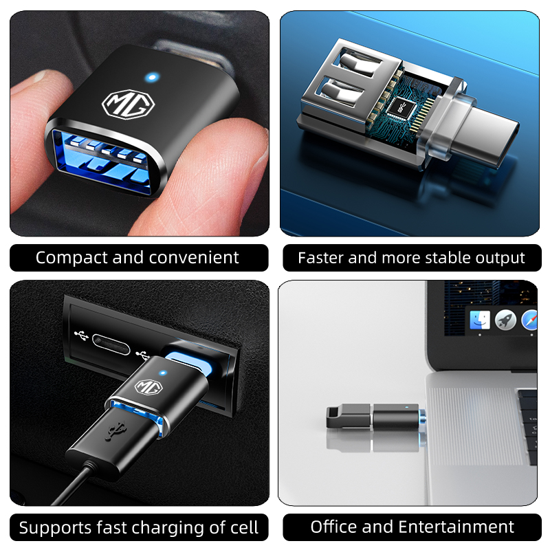 Auto LED Type C Naar USB 3.0 A - Tech Car Accessories recensie en prijs